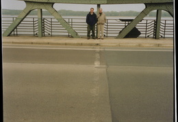 Christian & Roland on  the Glienicke Bridge