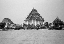 riverside temple, Bangkok