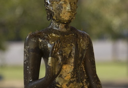Buddha & gold leaf