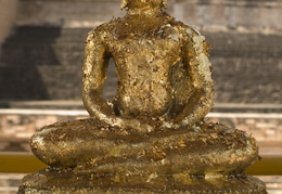 gold leafed Buddha