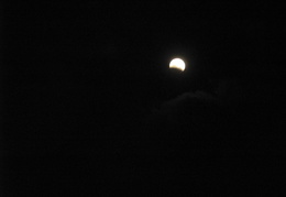 lunar eclipse beginning
