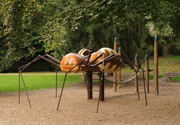 children's playground (spider) in Speyer