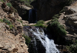 the first set of waterfalls