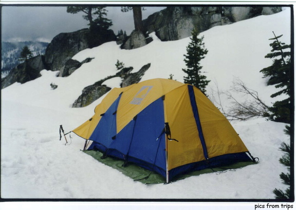 snow camping