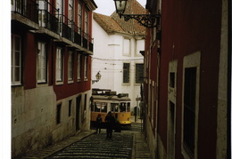 tram & stairs, Lisbon