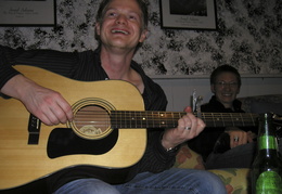 Steve with guitar