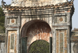 gate at the tomb of Tu Duc