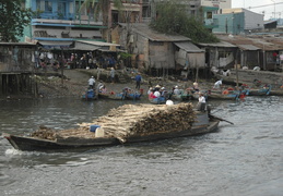 hauling down the Saigon River