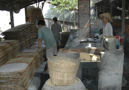 making rice paper