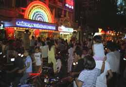 night scenes in Saigon