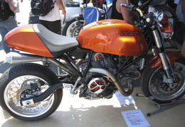 suped-up Ducati