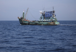 fishing boat, Andaman Sea
