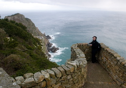 Meghan at the Cape of Good Hope