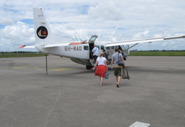 Plane to Zanzibar
