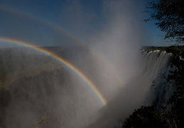 Rainbow at Victoria Falls