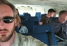 Airplane to safari
