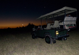 Sunset on safari