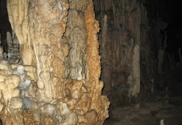cave formations in the ATM cave