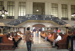 Hoboken Train station interior