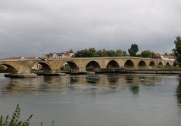 stone bridge in Regensburg
