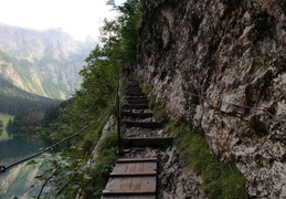 steps above Obersee