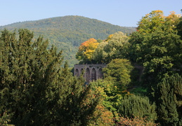 gardens nearby the Heidelberg castle