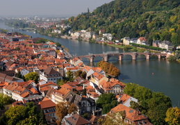 Neckar river, Heidelberg