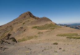 looking from the saddle of Roundtop peak