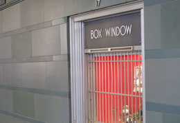 Art Deco postal window